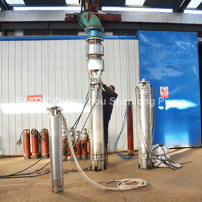 Three-phase stainless steel electric submersible pumps with a head range of 10 to 700 meters are an ideal choice for mining water pump solutions.