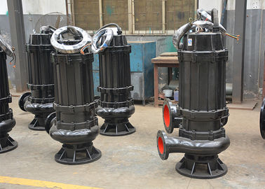 Non Clogging Electric Sewage Water Pump High Flow 15 - 60m Head For Waste Water