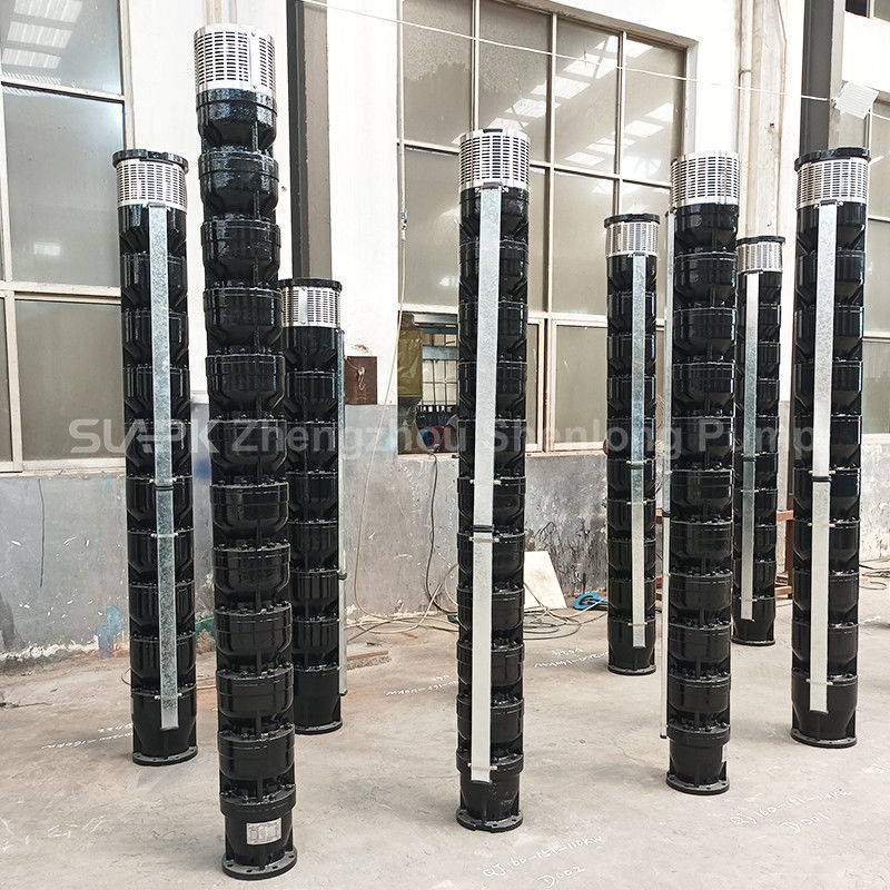 En iyi fiyat sulama elektrik dikey derin kuyu daldırılabilir su pompası delik pompalama makinesi satılıyor