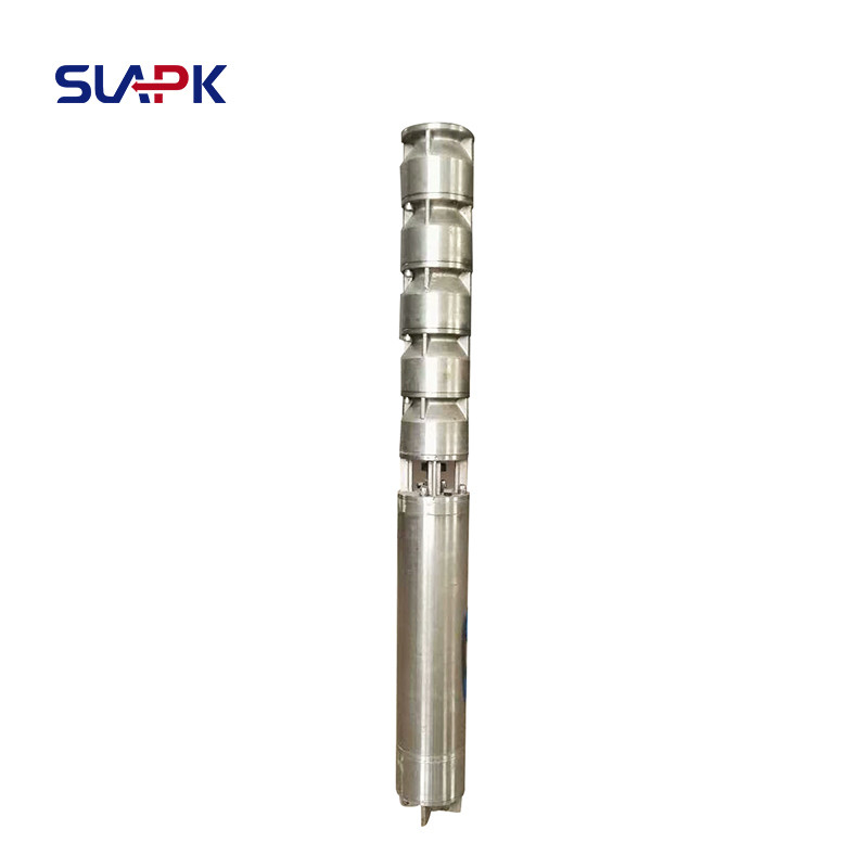High Head Borehole Submersible Pumps Durable Cast Iron Construction High-Efficiency Irrigation & Water Supply 
