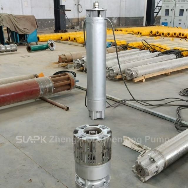 125kw 400m3/h 67m Baş Paslanmaz Çelik Denizaltı Su Pompası Sıcak Satış İçin Derin Kuyu Pompası