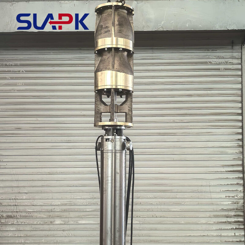 Yüksek performanslı teneke bronz dalgıç pompası: 400QJH500-20-45KW zorlu çalışma koşulları için
