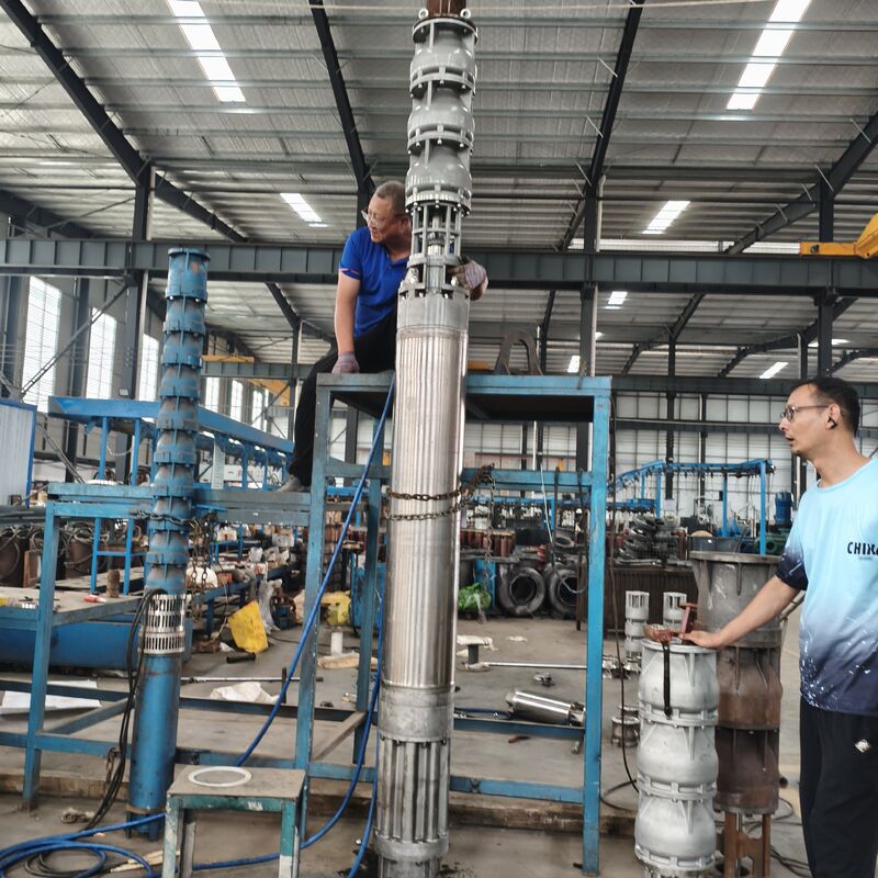 300QJH400-80/2-150KW Paslanmaz Çelik Derin Kuyu Denizaltı Pompası Offshore Platformları için Korozyona Dirençli Su Tedarik Çözümü