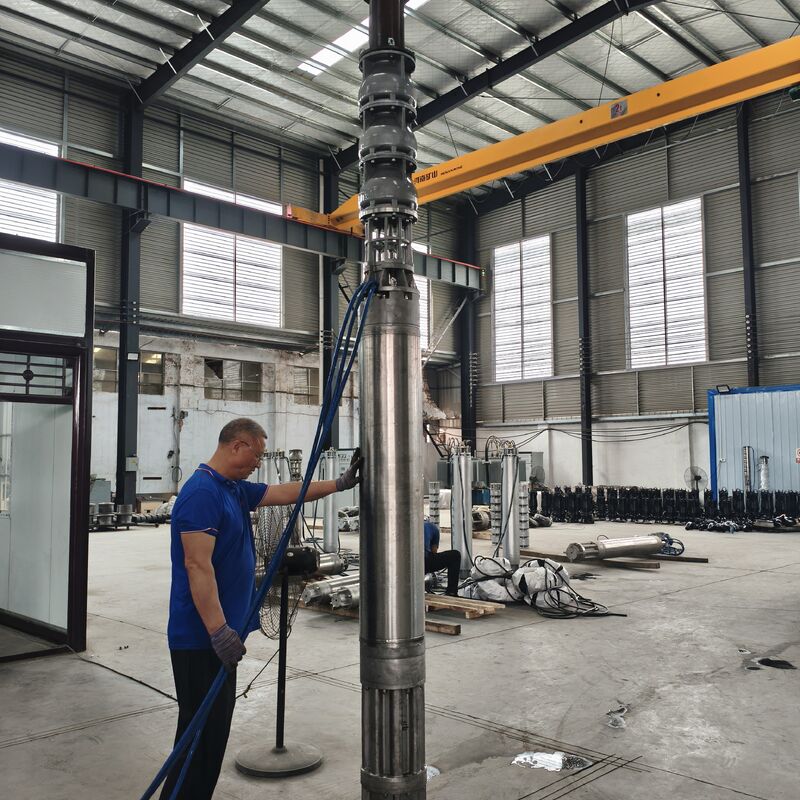 300QJH400-80/2-150KW Paslanmaz Çelik Derin Kuyu Denizaltı Pompası Offshore Platformları için Korozyona Dirençli Su Tedarik Çözümü