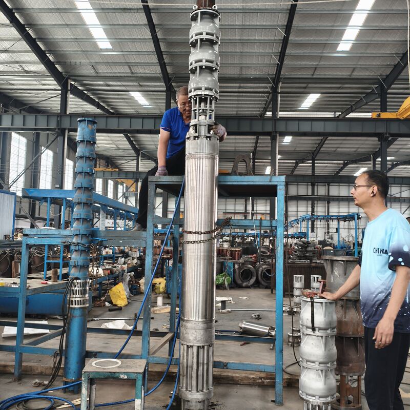 300QJH400-80/2-150KW Paslanmaz Çelik Derin Kuyu Denizaltı Pompası Offshore Platformları için Korozyona Dirençli Su Tedarik Çözümü