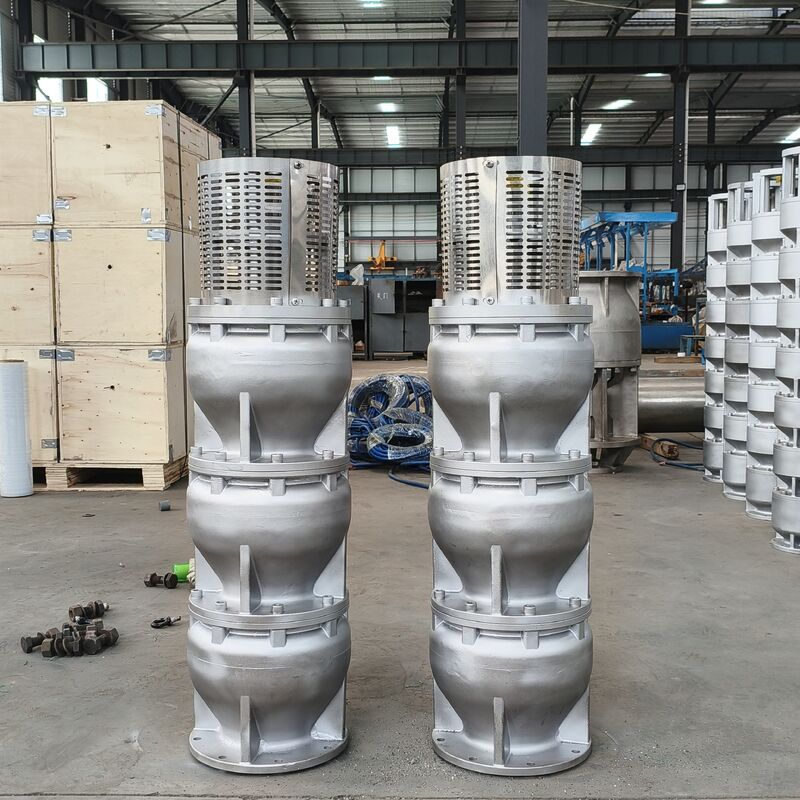 6 Inch Duplex Paslanmaz Çelik 2205 15 m3/h akış ve 180m başlı Derin Kuyu Denizaltı Pompası