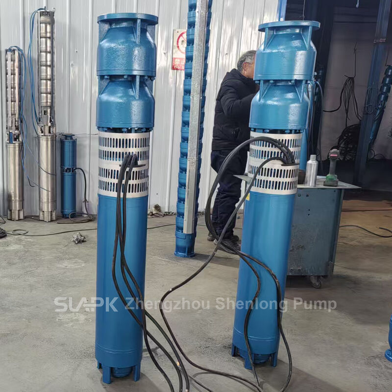 22kW Derin Kuyu Dalgıç Pompa, SS304 Pervane ve 160 m³/saat Debi ile Sondaj Suyu Çekimi İçin