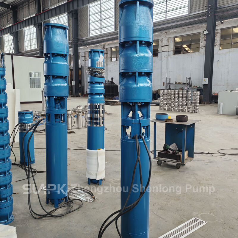 22kW Derin Kuyu Dalgıç Pompa, SS304 Pervane ve 160 m³/saat Debi ile Sondaj Suyu Çekimi İçin