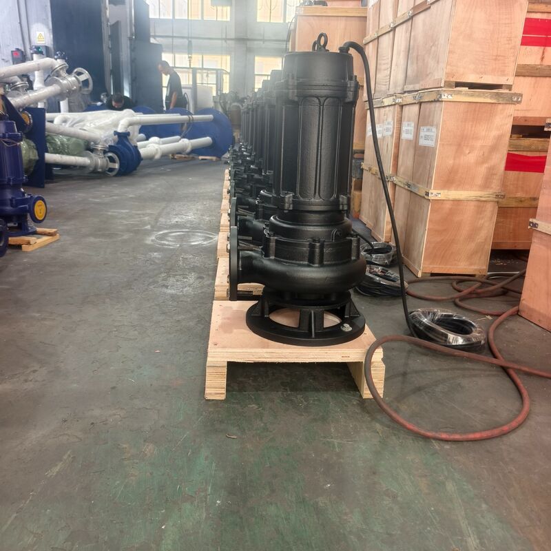 100WQ80-20-7.5kW Dalgıç Kanalizasyon Pompası, 80m³/saat Debi, 20m Basma Yüksekliği ve 7.5kW Motorlu Atık Su Drenajı İçin