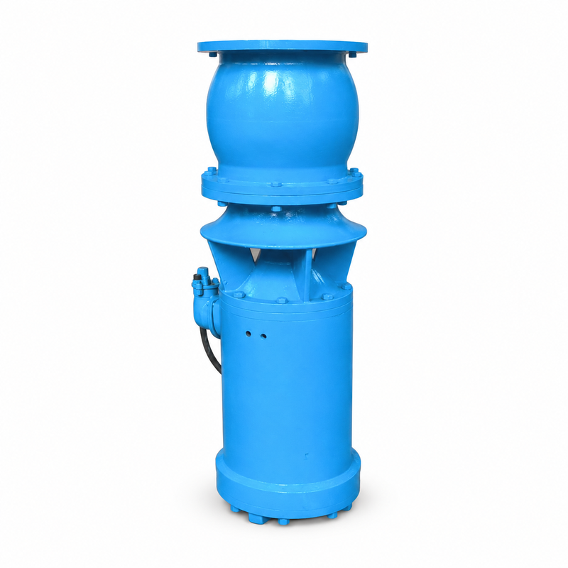 QSZ ve QSH Yüksek Akışlı Denizaltı Ekseli ve Karışık Akışlı Pompalar 260-2,880 m3/h Akış ve 7.5-55 kW Güç