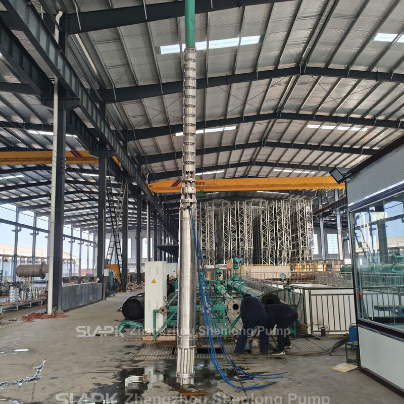 250QJH108-240-132KW Deniz suyu alımı için 240m başlı dökme paslanmaz çelik dalgıç pompası