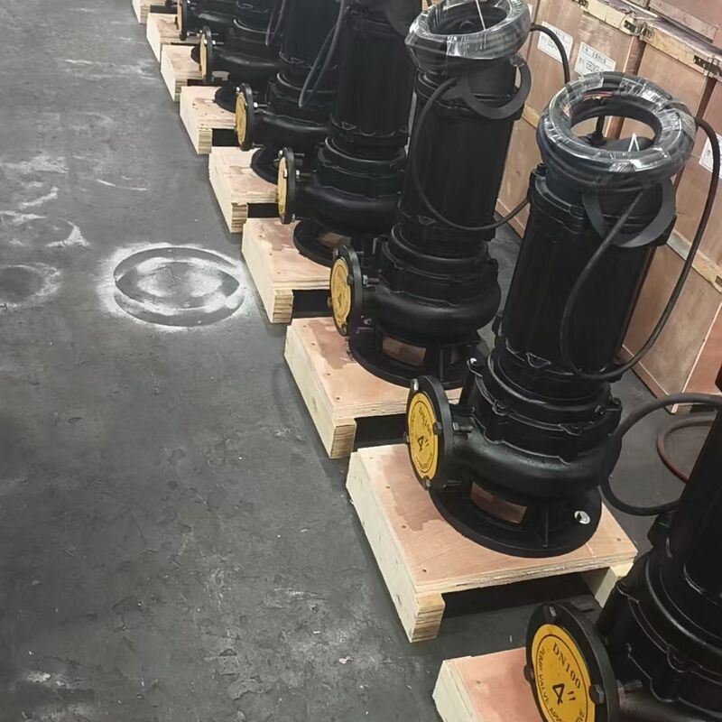 30kW Paslanmaz Çelik Dalgıç Kanalizasyon Pompası, Endüstriyel Atık Su İçin 130 m³/saat Debi