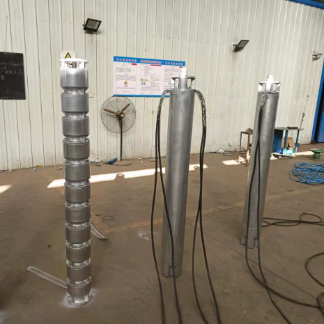 140 kW Paslanmaz Çelik Denizaltı Pompası 220 m Baş ve 136 m3/h Akış Derin Kuyu Uygulamaları için