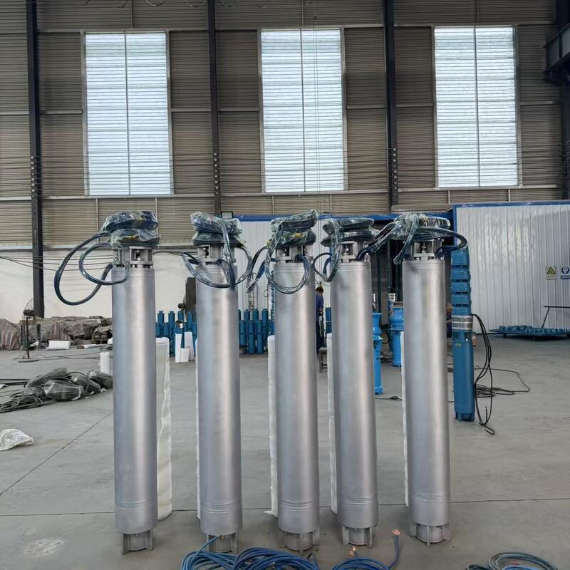 75KW Paslanmaz Çelik Deniz Suyu Pompası 300 m3/h akış hızı ile Derin Kuyu Uygulamaları için