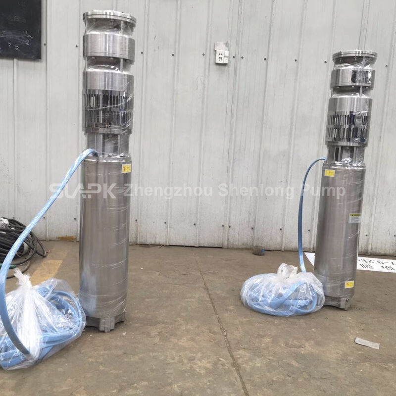 55KW Paslanmaz Çelik Denizaltı Kuyu Pompası, Derin Kuyu Uygulamaları için 40 m3/h akış
