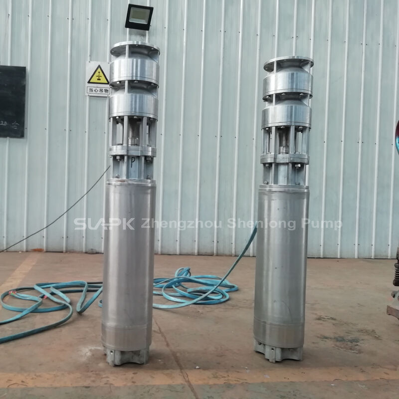 QJH Serisi 304 Paslanmaz Çelik Derin Kuyu Daldırılabilir Pompası 150 m Baş ve 70 ′′ 230 m3/h Akış