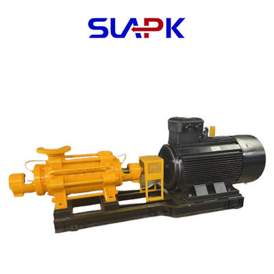 D tipi pompa Yatay Çok Kademeli Santrifüj Pompa Yüksek seviyeli su temini Endüstriyel ve madencilik drenajı