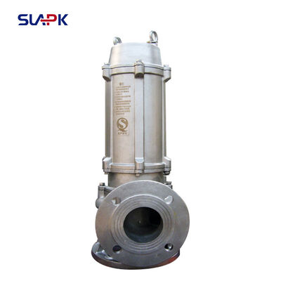 WQP SS316 Kanalizasyon, çamur ve su çekme için dalgalanmalı kanalizasyon pompası