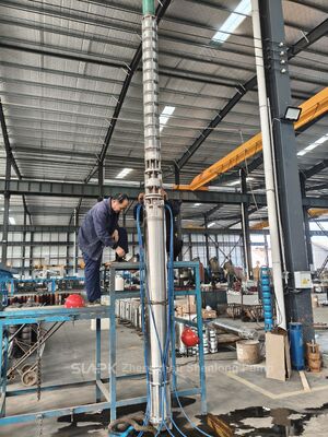 Yüksek tuzlu deniz suyu için korozyona dayanıklı süper dupleks paslanmaz çelik dalgıç pompası